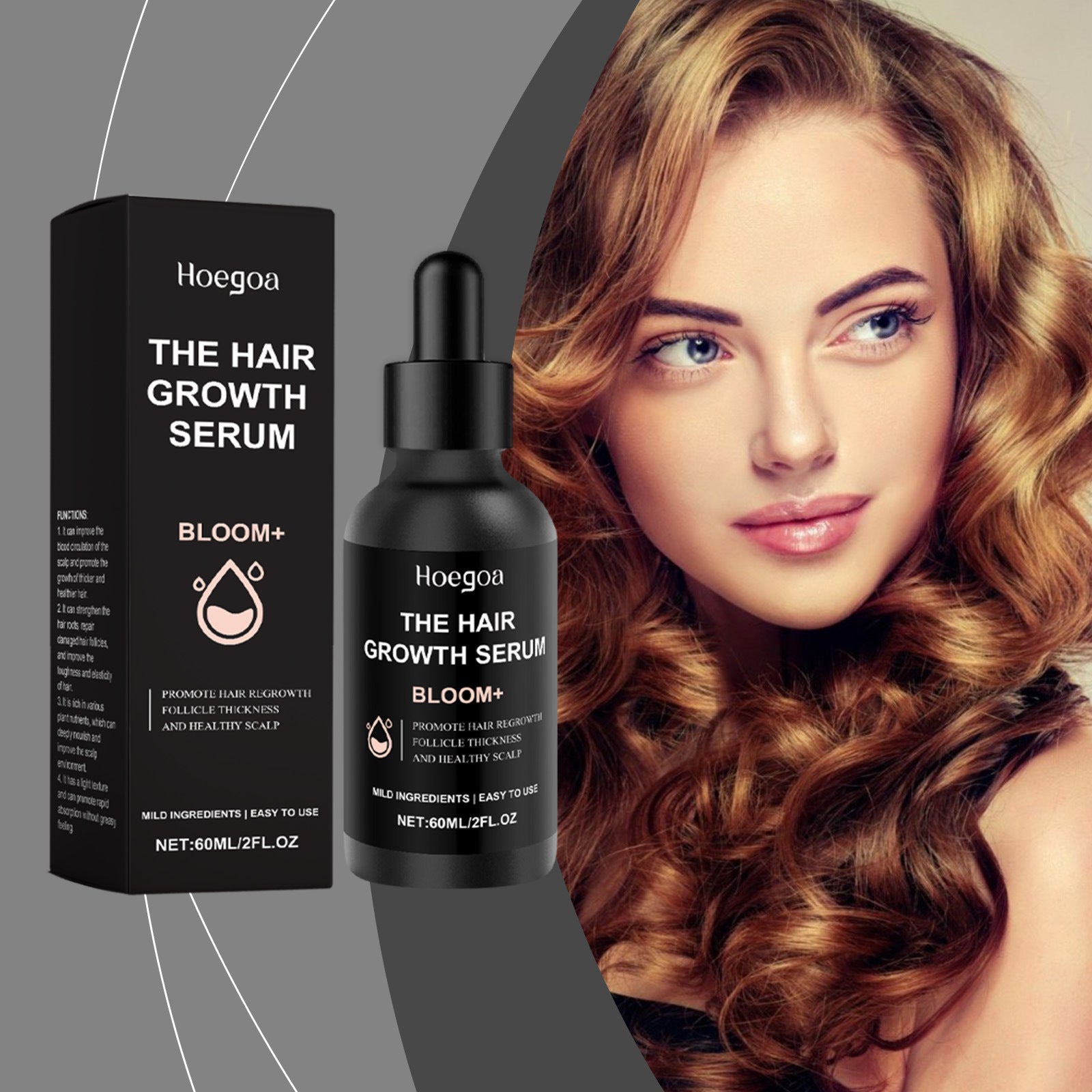Hair Care Solution Nourish Hair Follicle Rich Moist Hair pr
