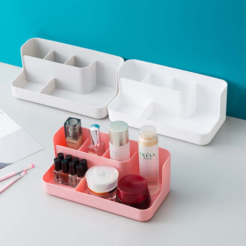 Desktop Cosmetics Storage Box Student Skincare Dressing Table pr