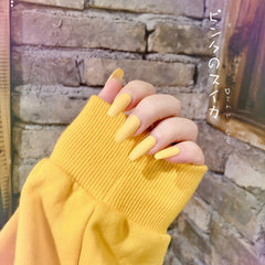 Fake Nails Wear Nails Autumn And Winter Frosted Personality Waterproof Ballet Nails pr