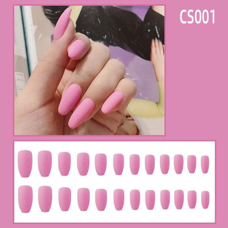 Fake Nails Wear Nails Autumn And Winter Frosted Personality Waterproof Ballet Nails pr