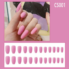 Fake Nails Wear Nails Autumn And Winter Frosted Personality Waterproof Ballet Nails pr