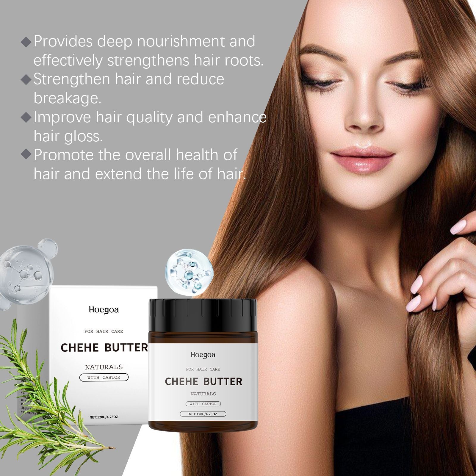 Castor Oil Hair Care Mask Nourishing Care pr