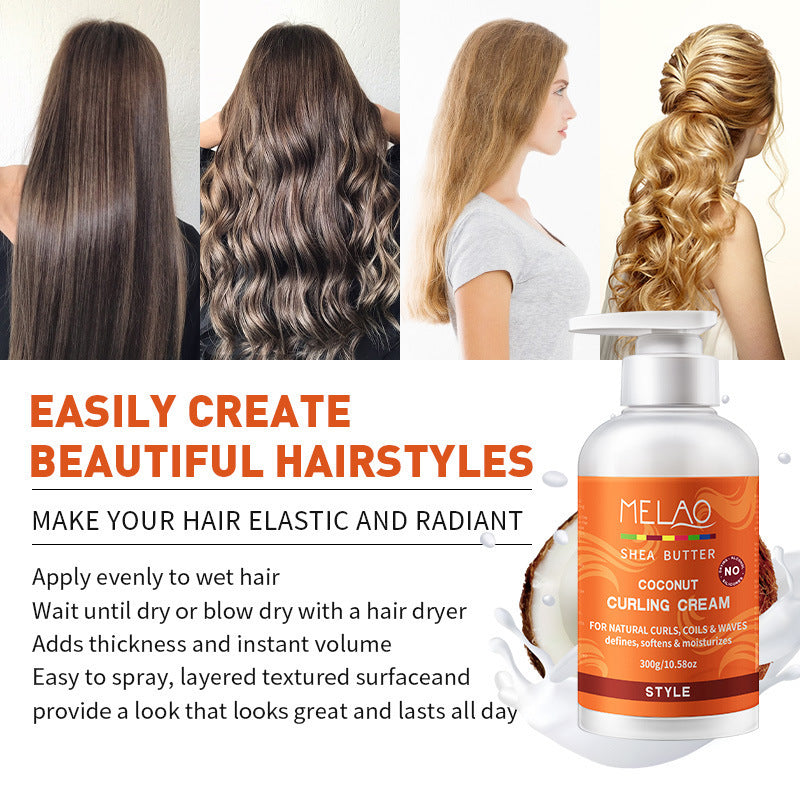 Curly Hair Cream Hair Care Shaping Moisturizing pr