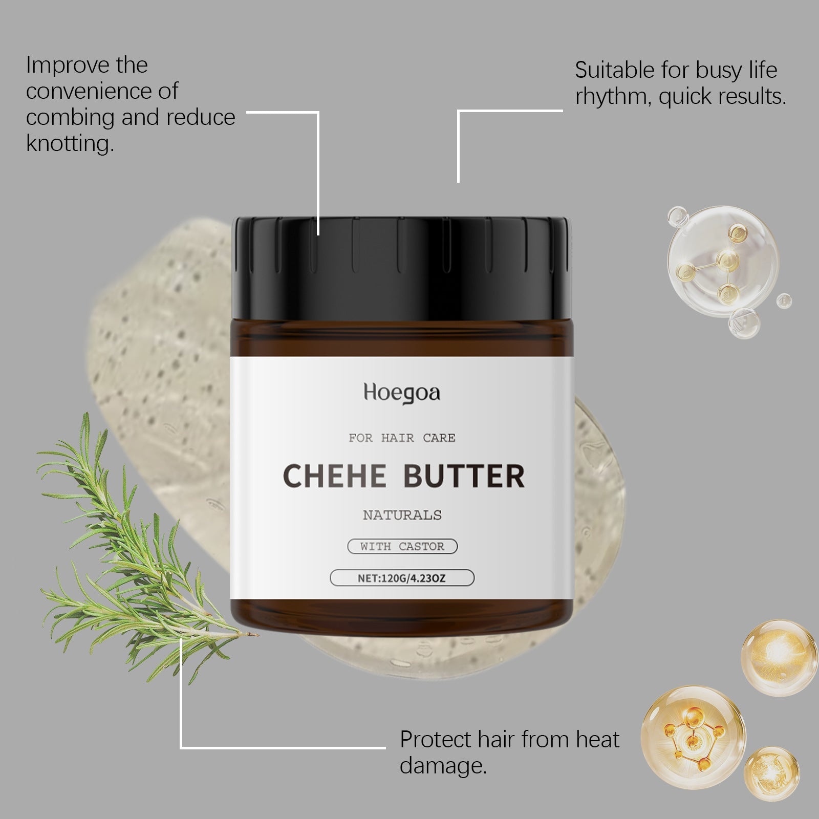 Castor Oil Hair Care Mask Nourishing Care pr